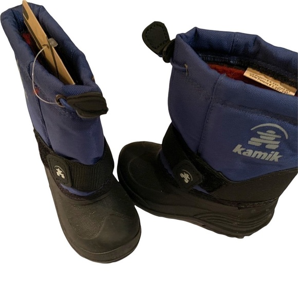 Kid's Kamik Navy Rocket WINTER SNOW Boots Comfort Rated -40°F Size 6M - Picture 4 of 14